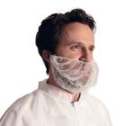 Baardnetje wit non woven 1000 st artikelfoto