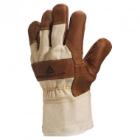 Handschoen leder mechanische bescherming beige en bruin XL DR605 artikelfoto