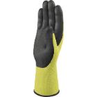 Gebreide handschoen polyamide nitril TPU palm geel en zwart L Apollonit VV734 artikelfoto