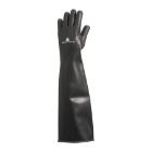 Gant 600 mm latex renforcé chloriné XL noir photo du produit