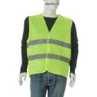 `VEILIGHEIDSVEST`: polyest.,met reflectietape    met klittenbandsluiting, geel artikelfoto