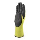 Gant tricot polyamide paume nitrile TPU jaune et noir M Apollonit VV734 photo du produit
