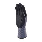Gant tricot polyamide paume nitrile polyur&eacute;thane gris et noir M VE726 photo du produit