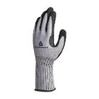 Gebreide handschoen nitril palm snijbestendig grijs en zwart XS Venicut f Xtrem artikelfoto