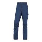 Panostra : werkbroek - 5 zakken - marineblauw - oranje - M artikelfoto