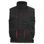 Dmachgiw : gilet chaud - noir/rouge - M photo du produit