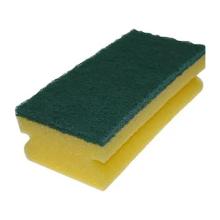 EPONGE A RECURER AVEC POIGNEE JAUNE/VERT PRIMESOURCE 14X7X5CM (10) photo du produit