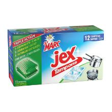 EPONGE A RECURER JEX AVEC SAVON (12) photo du produit