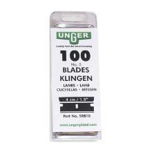 LAMES 4CM UNGER POUR GRATTOIR DE SECURITE-SRB10 (100) photo du produit