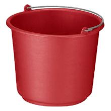 SEAU STANDARD 12L D.31X24CM ROUGE (1) photo du produit