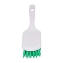 BROSSE A MAIN DUR MANCHE COURT ROUGE (1) photo du produit
