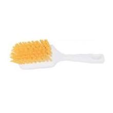 BROSSE A MAIN DUR MANCHE COURT JAUNE (1) photo du produit