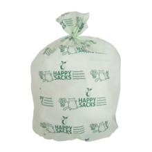 SAC POUBELLE BIODEGRADABLE T15 50X57CM VERT-HAPPY SAC 30L (40X10) photo du produit