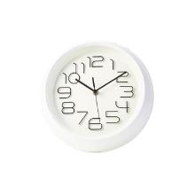 HORLOGE MURALE PLASTIC WIT ROND 26.5CM (1) photo du produit