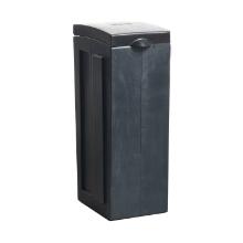 POUBELLE BONTON ORIGINAL GRIS FONCE PAPIER 70L-GORANGE 28X43X77.1CM (1) photo du produit