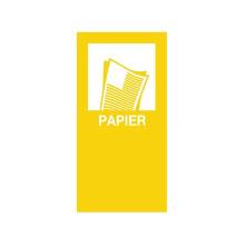 AUTOCOLLANT MAGNETIQUE PAPIER BE-JAUNE (1) photo du produit