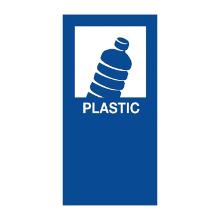 AUTOCOLLANT MAGNETIQUE PLASTIC BE-BLEU (1) photo du produit