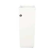 MODULAIRE AFVALSCHEIDINGSUNIT MET DEUR EN ZAKHOUDER 55L WIT 26.3X33.5X70CM (1) artikelfoto