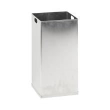 POUBELLE INTERIEUR CARRO ALU 55L AVEC POIGNEES 34.5X34.5X71.5CM (1) photo du produit