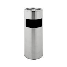 CENDRIER/CORBEILLE INOX AVEC BAC INTERIEUR D.25X61CM (1) photo du produit
