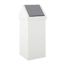 AFVALBAK CARRO-SWING 55L ALU WIT 30X30X77CM (1) artikelfoto