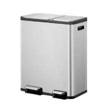 PEDAALEMMER ECOCASA 30+20L EKO MAT RVS 33.2X52.5X64.6CM (1) artikelfoto