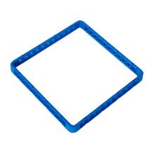 REHAUSSE BLEU SANS COMPARTIMENTS - POUR CORBEILLE LAVE-VAISSELLE - 50X50X4CM (1) photo du produit