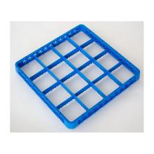 REHAUSSE BLEUE 16 COMPARTIMENTS - POUR PANIER LAVE-VAISSELLE - 50X50X4CM (1) photo du produit