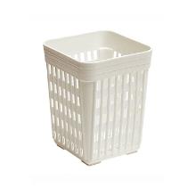 PANIER A COUVERT PERFORE PP BLANC 1 COMPARTIMENT 110X110X130MM (1) photo du produit