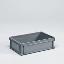CLASSIC BACPP EURONORM EMPILABLE POIGNEES OUVERTES 33L GRIS 60X40X17CM (1) photo du produit