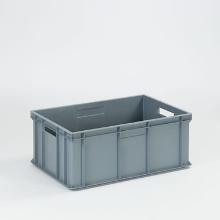 CLASSIC BACPP EURONORM EMPILABLE POIGNEES OUVERTES 47L GRIS 60X40X24CM (1) photo du produit