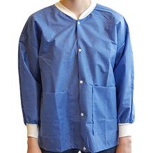 BLOUSON PRIMECARE+ KAMISOFT MANCHE 3/4 BLEU LARGE - XLARGE (5X10) photo du produit