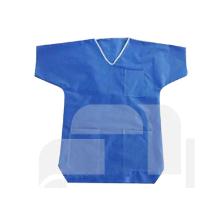 TUNIQUE SOFT 3 POCHES ET COL EN V BLEU XS-SMALL (10X10X1) photo du produit