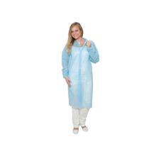 BLOUSE VISITEUR NW EFFICIENT BLEU CLAIRE AVEC VELCRO, SANS POCHE L (50X1) photo du produit