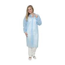 BLOUSE VISITEUR NW EFFICIENT BLEU CLAIRE AVEC VELCRO, SANS POCHE XL (50X1) photo du produit