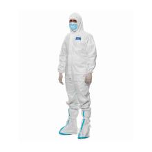 COMBINAISON AVEC CAPUCHE NON-TISSE + PE CATEGORY III BLANCHE XL (45X1) photo du produit