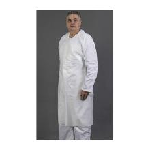 TABLIER EN POLYETHYLENE 25mu BLANC 69X107CM BOITE DISTRIBUTRICE (10X100) photo du produit