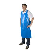 TABLIER EN POLYETHYLENE 25mu BLEU 76X122CM SACHET DISTRIBUTEUR (10X100) photo du produit