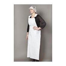 TABLIER EN POLYETHYLENE 80mu BLANC 80X130CM SACHET DIST. (10X25) photo du produit