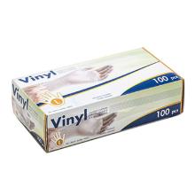 GANTS - VINYLE - POUDRE - HY@PRO - LARGE (10X100) photo du produit