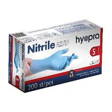 GANTS - NITRILE - NON-POUDRÉ - BLEU - HY@PRO - SMALL (10X200) photo du produit