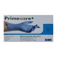 GANT NITRILE PRIMECARE+ NON POUDRE BLEU LARGE (10X200) photo du produit