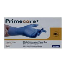 HANDSCHOEN NITRIL PRIMECARE+ POEDERVRIJ BLAUW EXTRA LARGE (10X200) artikelfoto