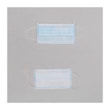 MASQUE DE CHIRURGIE LARGE TYPE IIR FIXATIONS AURICULAIRES BLEU (1X50) photo du produit