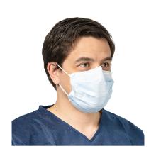 MASQUE DE CHIRURGIE KOLMI TYPE II FIXATIONS AURICULAIRES BLEU (16X60) photo du produit