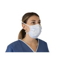 MASQUE DE CHIRURGIE KOLMI FEELDRY TYPE IIR AVEC LIENS BLEU (6X50) photo du produit