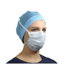 CHIRURGENMASKER KOLMI OP AIR ONE TYPE IIR MET LINTEN BLAUW (6X40) artikelfoto
