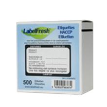 ROULEAU LABELFRESH - DIEPVRIES/SURGELES - 70X45MM (6X500 ETIQUETTES) photo du produit