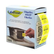 ROULEAU LABELFRESH - EERST GEBR./UTIL. D'ABORD - 30X25MM (1X1000 ETIQUETTES) photo du produit