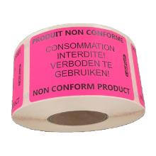 ROULEAU LABELFRESH - NON CONFORME - 70X45MM (3X500 ETIQUETTES) photo du produit